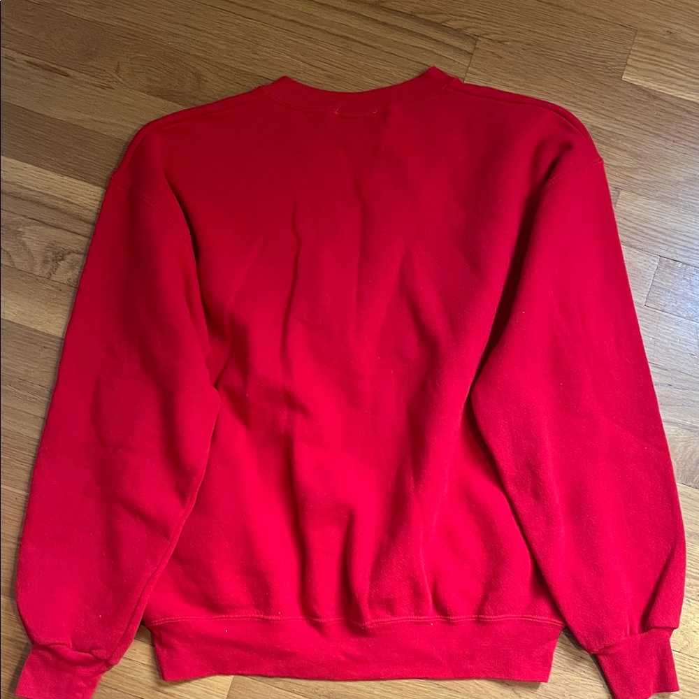 Dale Earnhardt Jr Budweiser #8 Red Racing Sweatshirt - Picture 3 of 6